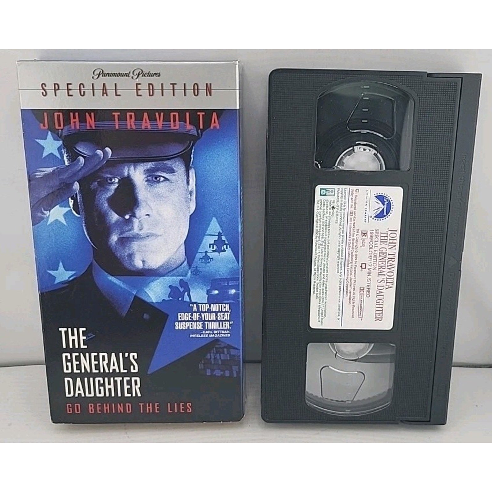 The Generals Daughter (VHS, 2000, Special Edition)