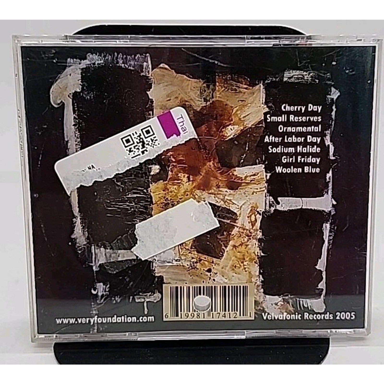 Small Reserves by The Very Foundation (CD, 2005, Velvafonic Records)