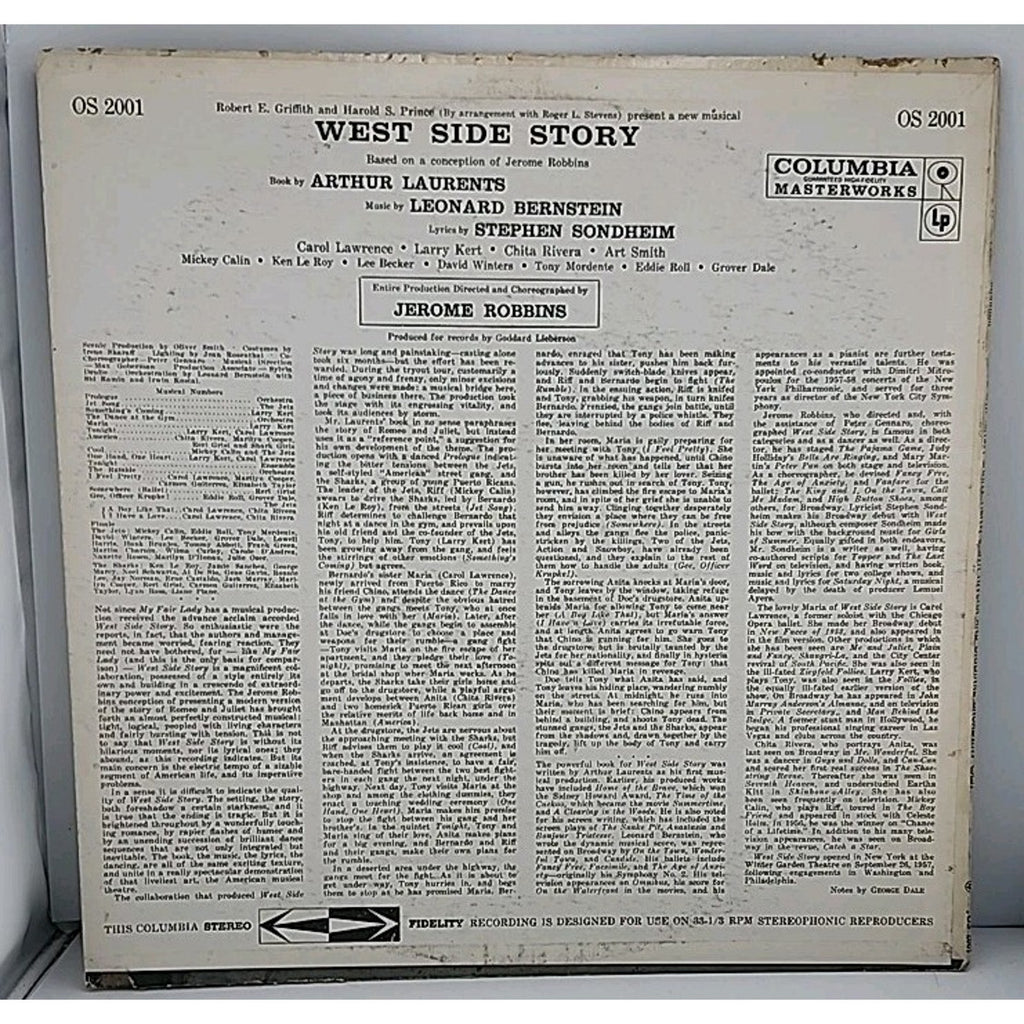 West Side Story Sound Track Original