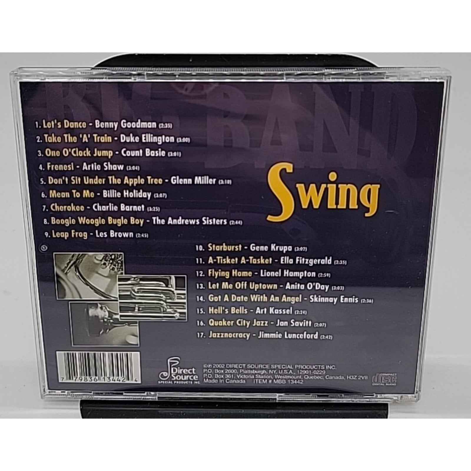 Swing The Best of Big Band CD
