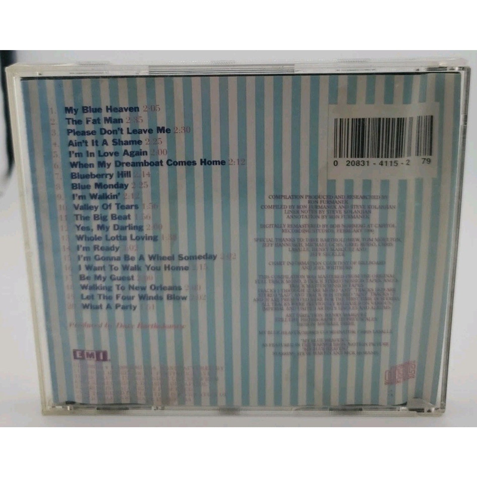 My Blue Heaven: The Best Of Fats Domino (CD, 1990)
