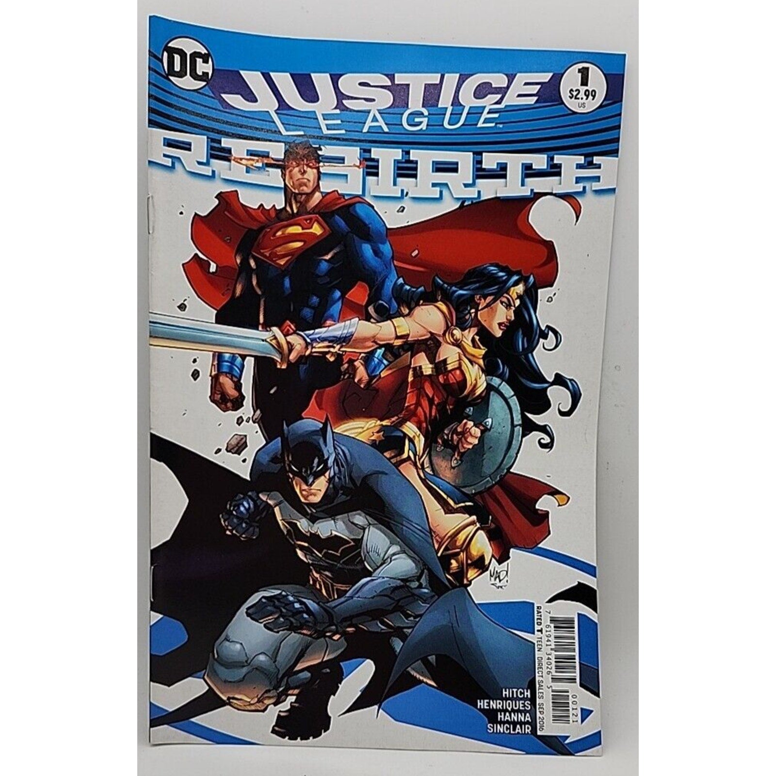 Justice League Rebirth #1 DC Comics