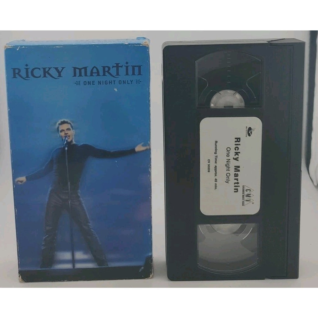 One Night Only by Ricky Martin (VHS, Dec-1999, Columbia (USA))