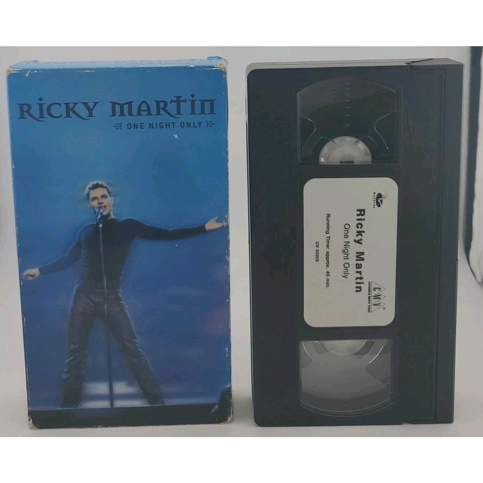 One Night Only by Ricky Martin (VHS, Dec-1999, Columbia (USA))