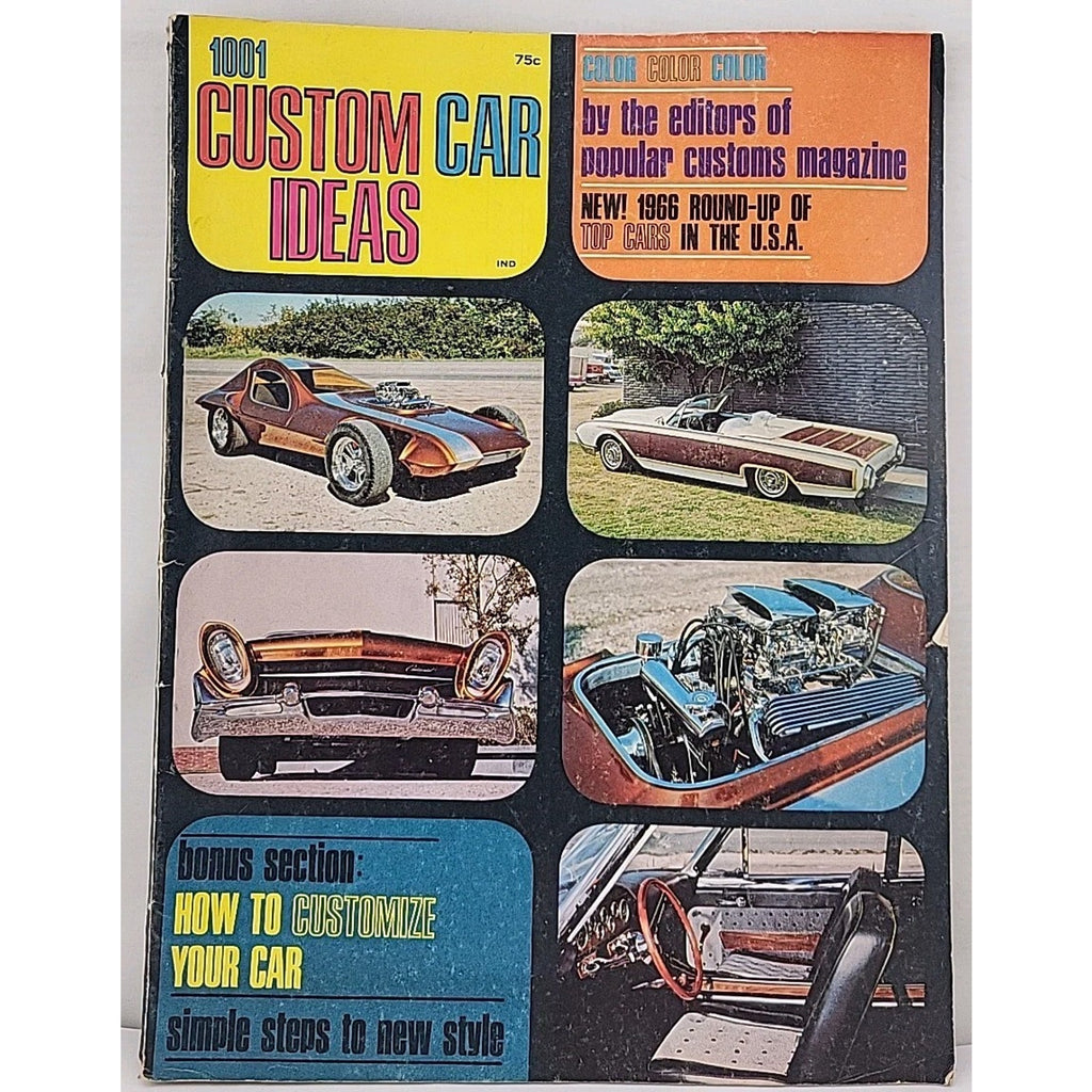 1001 Custom Car Ideas Magazine Argus Book #207