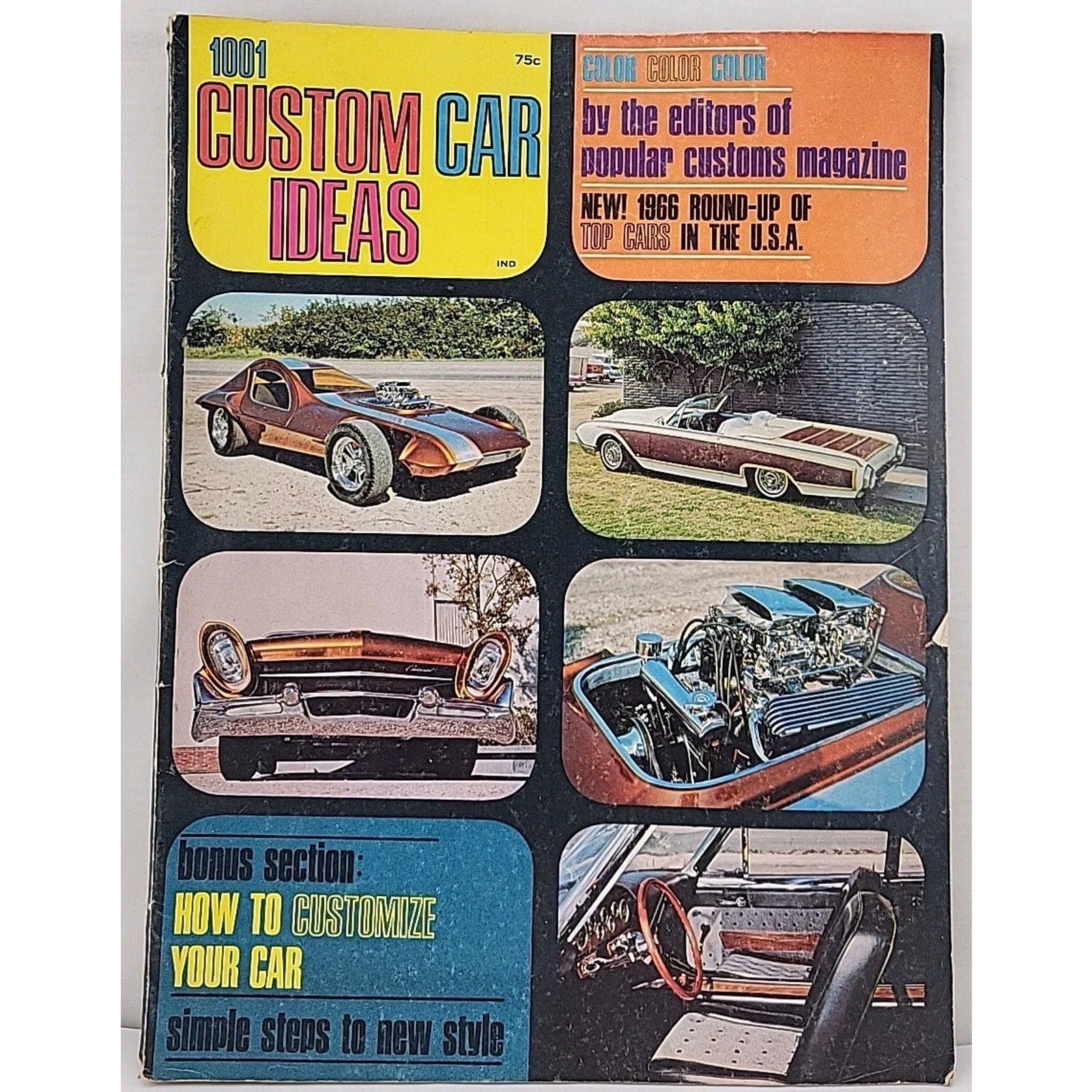1001 Custom Car Ideas Magazine Argus Book #207