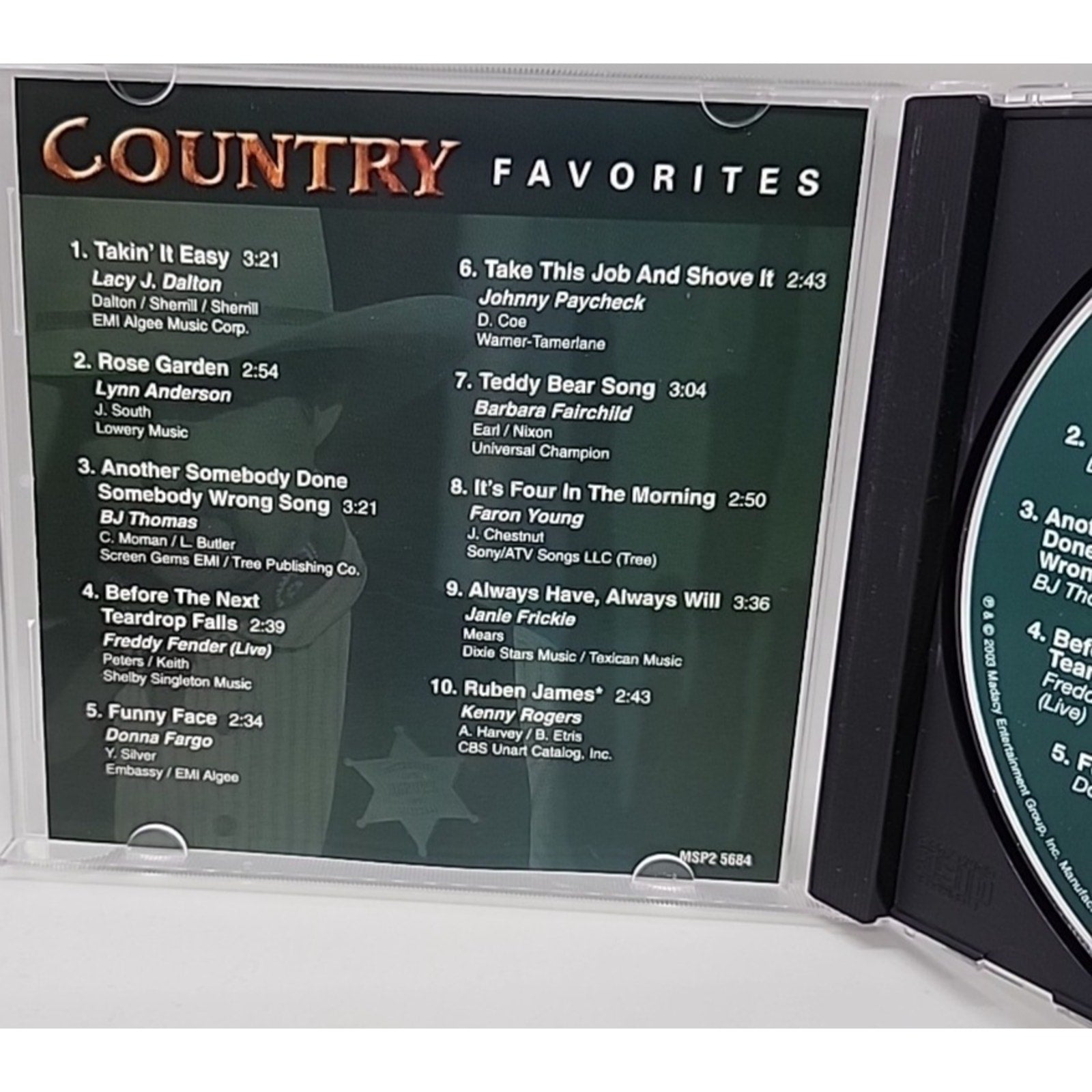 Country Favorites (CD)