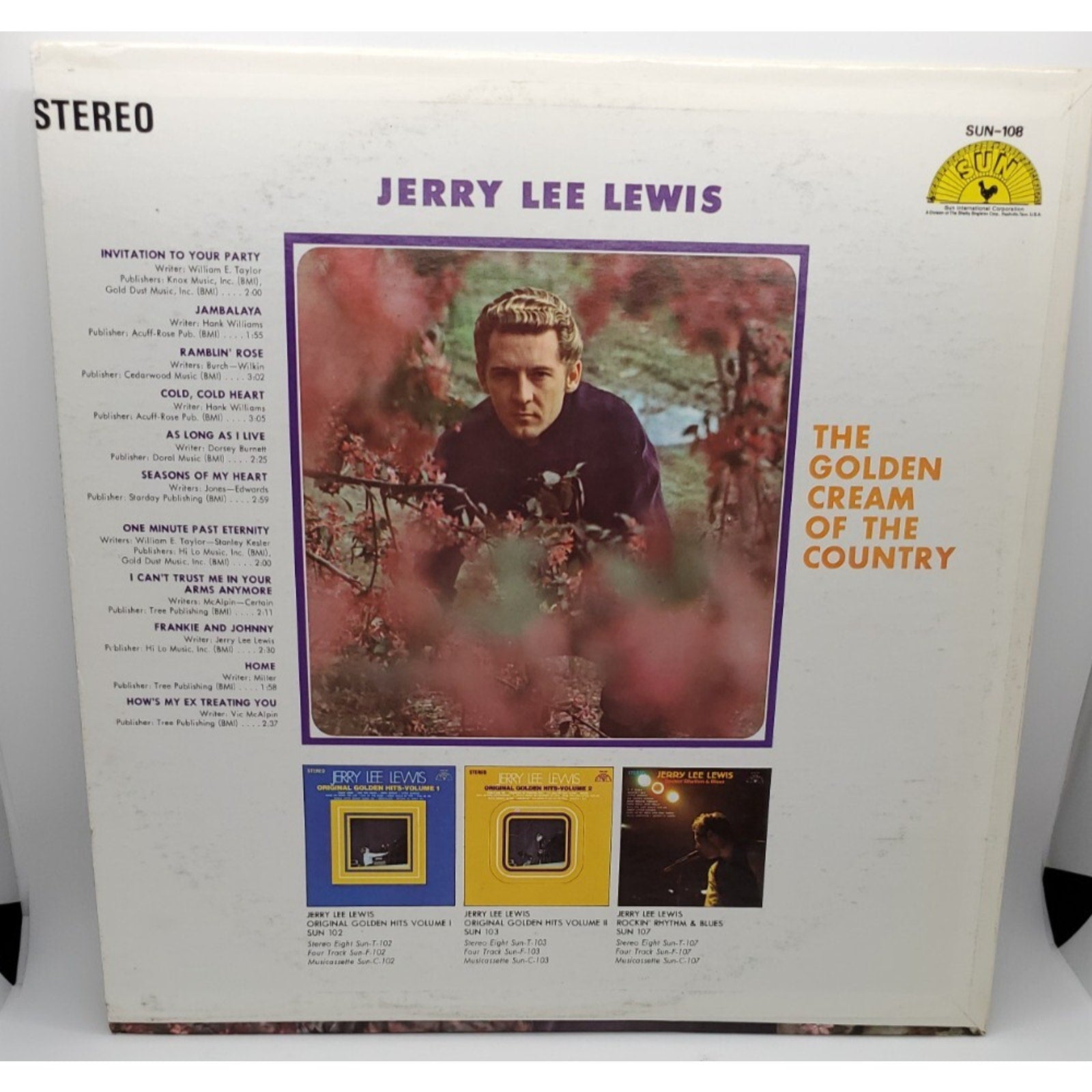 Jerry Lee Lewis The Golden Featuring Invitation To Your Party (Record)