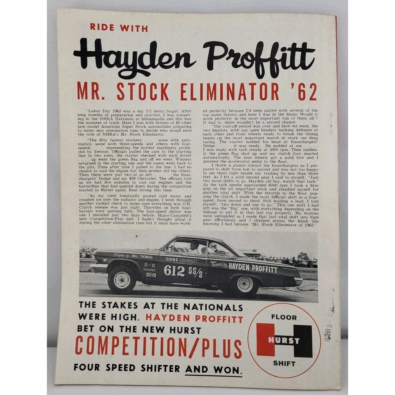 Popular Hot Rodding Magazine January 1963