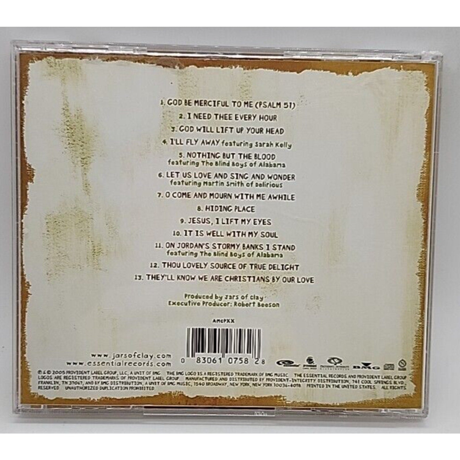 Redemption Songs - Jars Of Clay - Audio CD