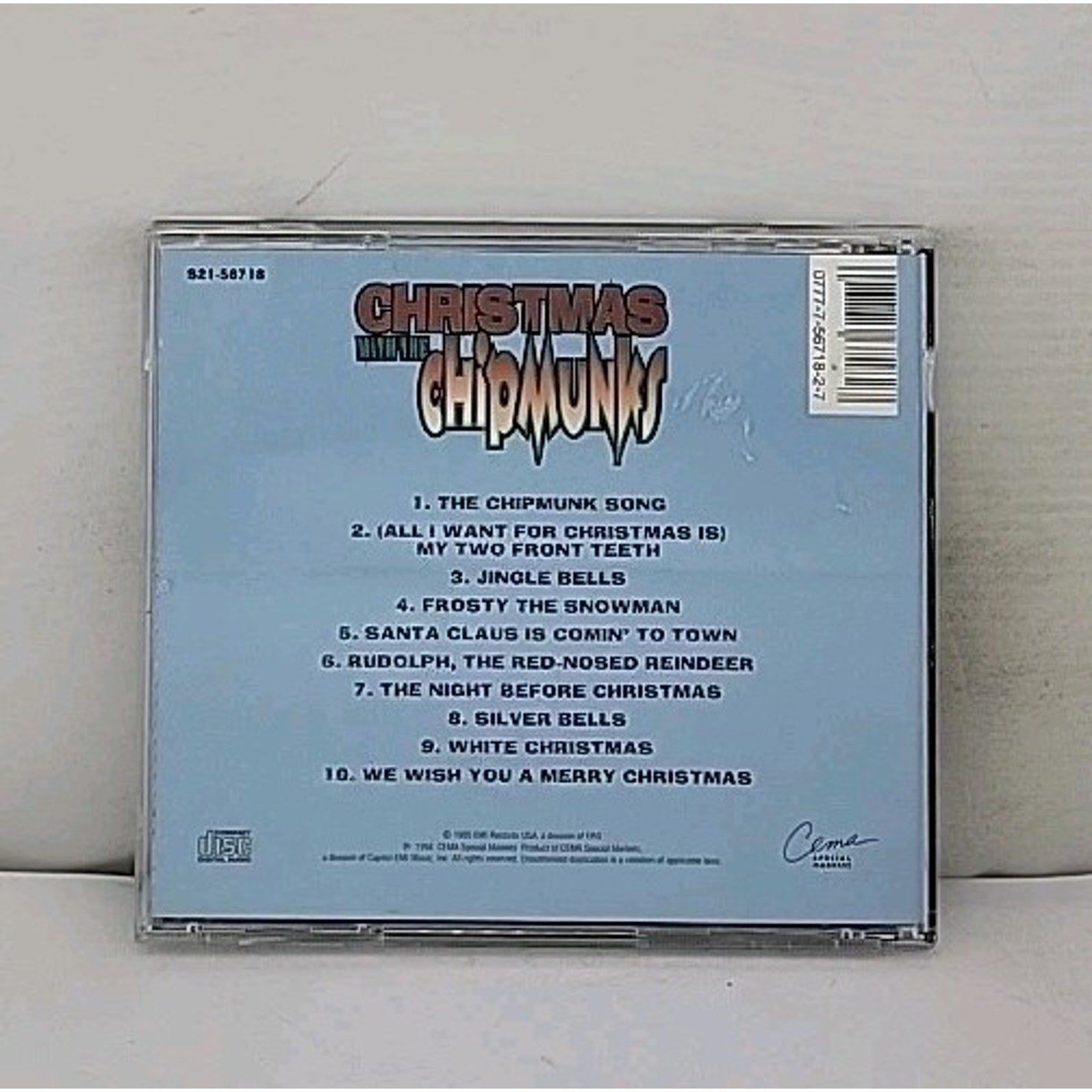 Xmas with the Chipmunks 1 by Chipmunks (CD, 1995)