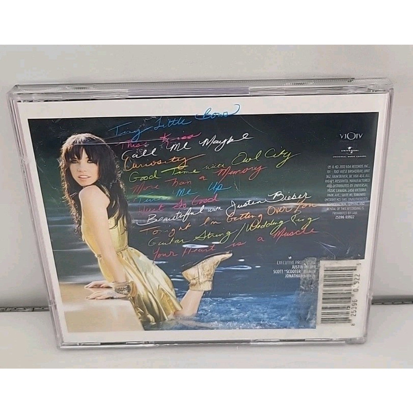 Kiss by Carly Rae Jepsen (CD, Sep-2012)