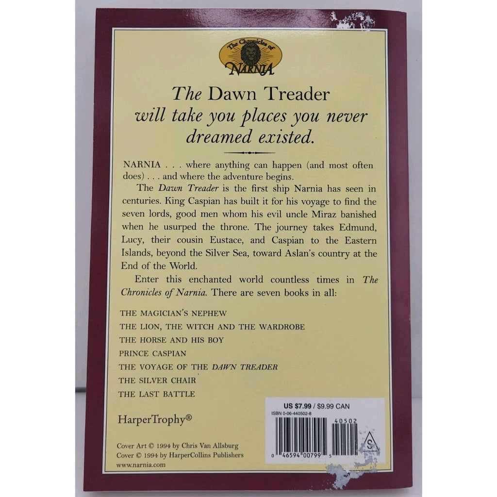 The Voyage Of The Dawn Treader By C. S. Lewis