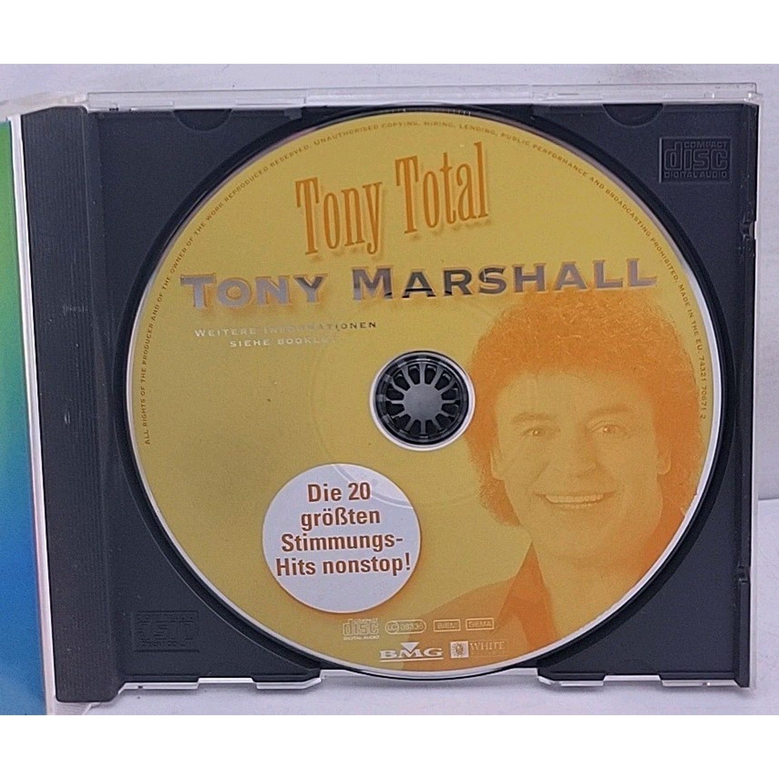 Hoppladidi Hoppladada: Tony Total by Tony Marshall (Germany) (CD, Dec-1999,...