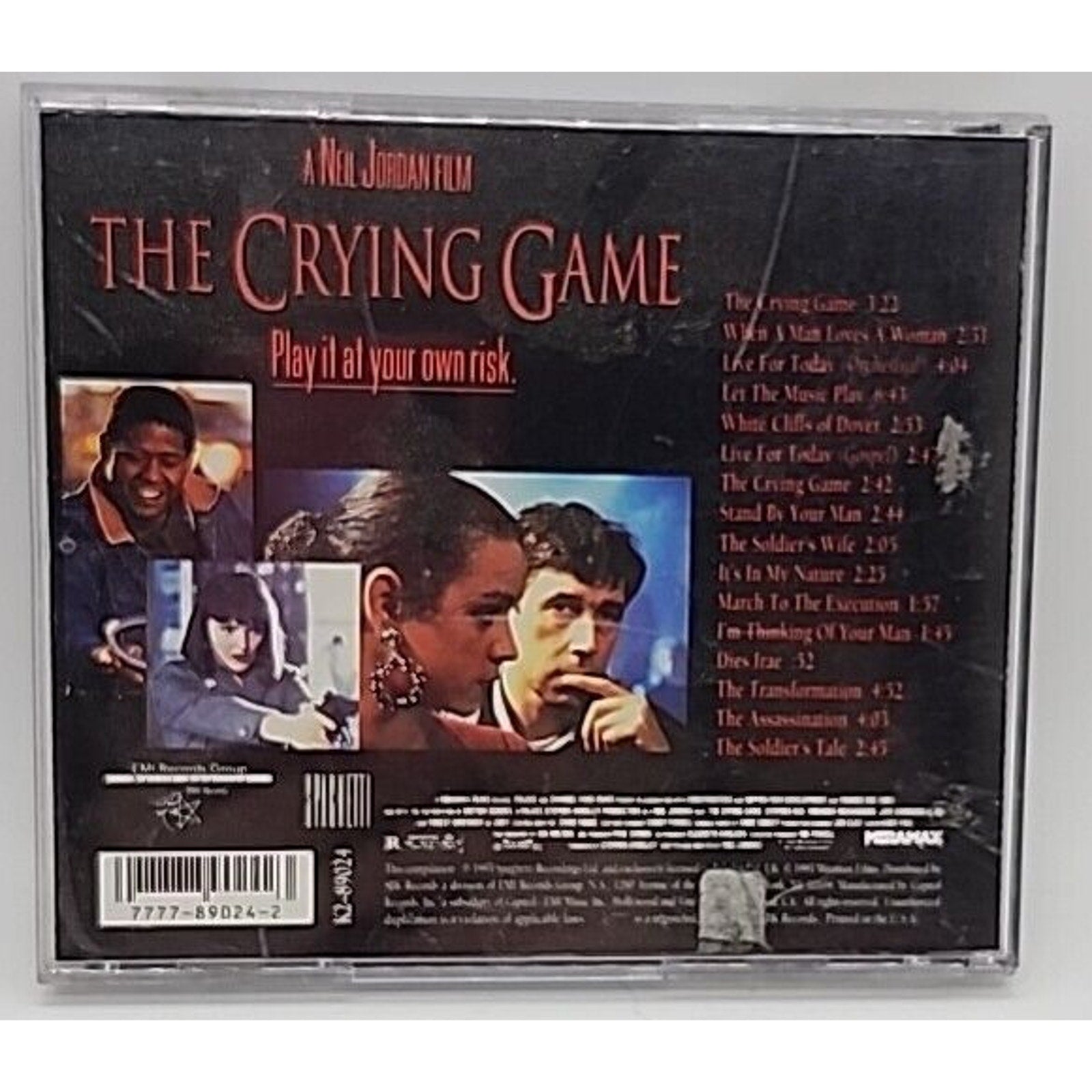 Soundtrack by Crying Game / O.S.T. (CD, 1993)
