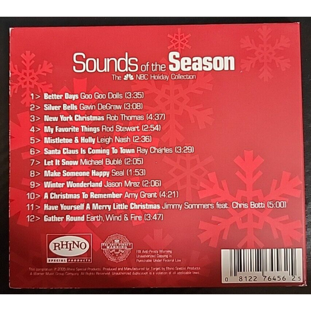 Various Artists : Sounds of the Season: The NBC Holiday Collection (CD)