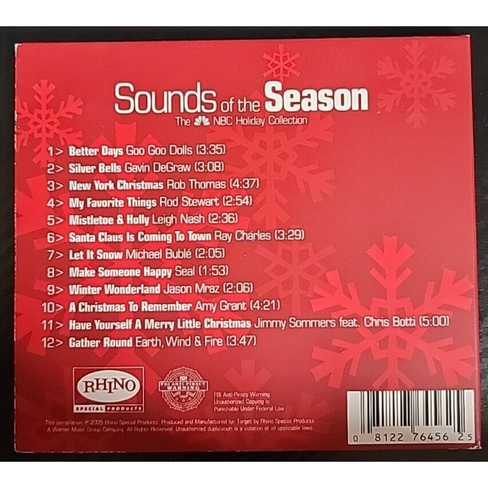 Various Artists : Sounds of the Season: The NBC Holiday Collection (CD)