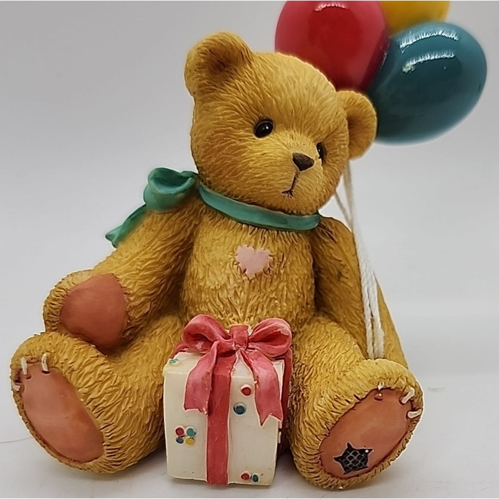 1996 Enesco Cherished Teddies “Nina” #215864 Beary Happy Wishes w/Box