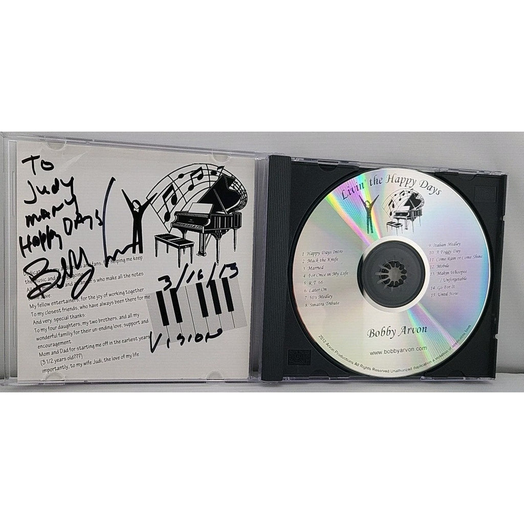 Livin' the Happy Days Bobby Arvon (CD 2002)