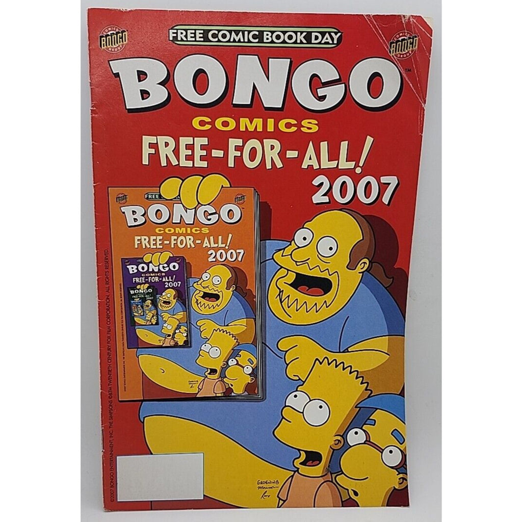 Bongo Comics Free-For-All 2007 Free Comic Book Day FCBD