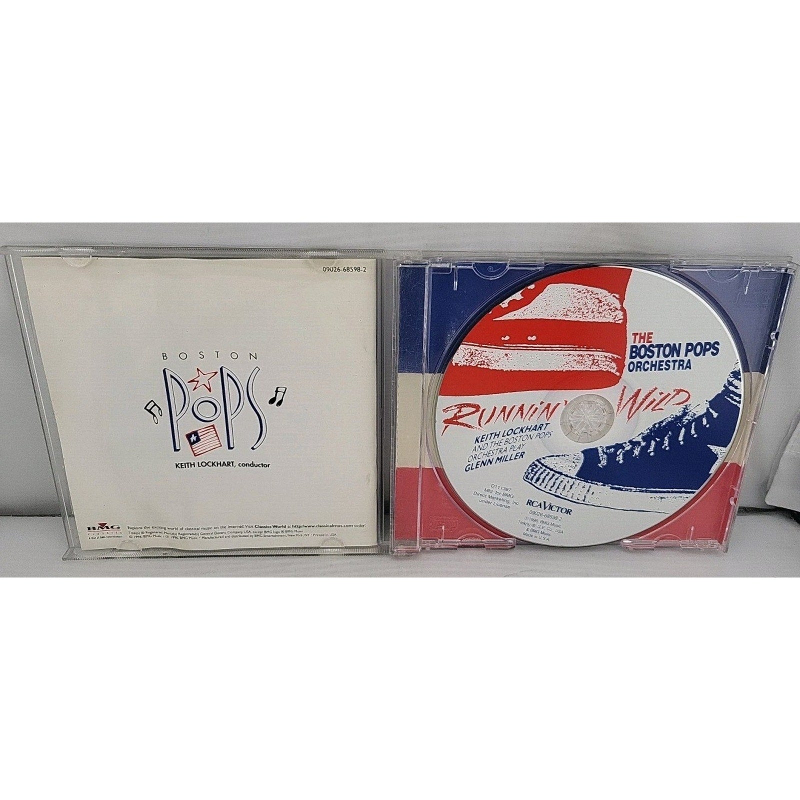 Runnin' Wild By Keith Lockhart & The Boston Pops Orchestra (CD 1996)