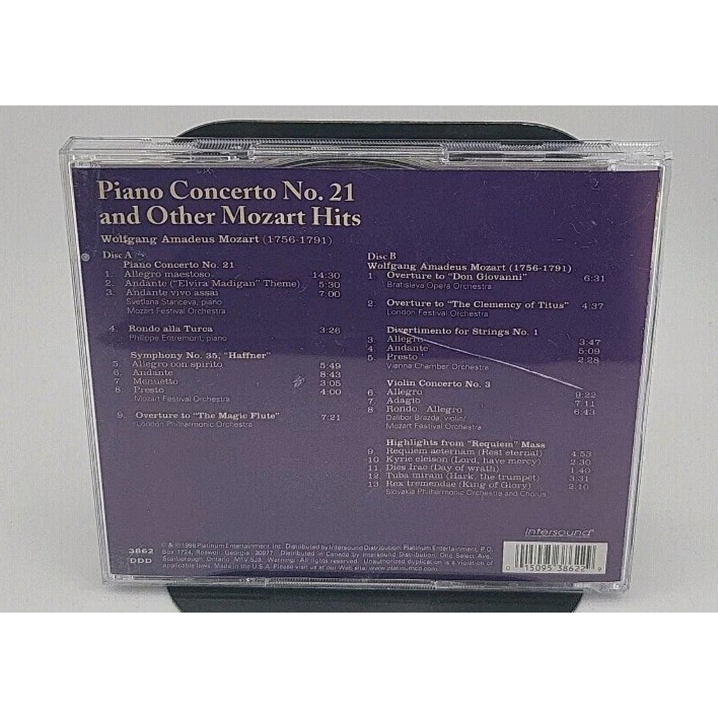 Piano Concerto No. 21 and Other Mozart Hits (2 Disc Set) - Various Orchestras