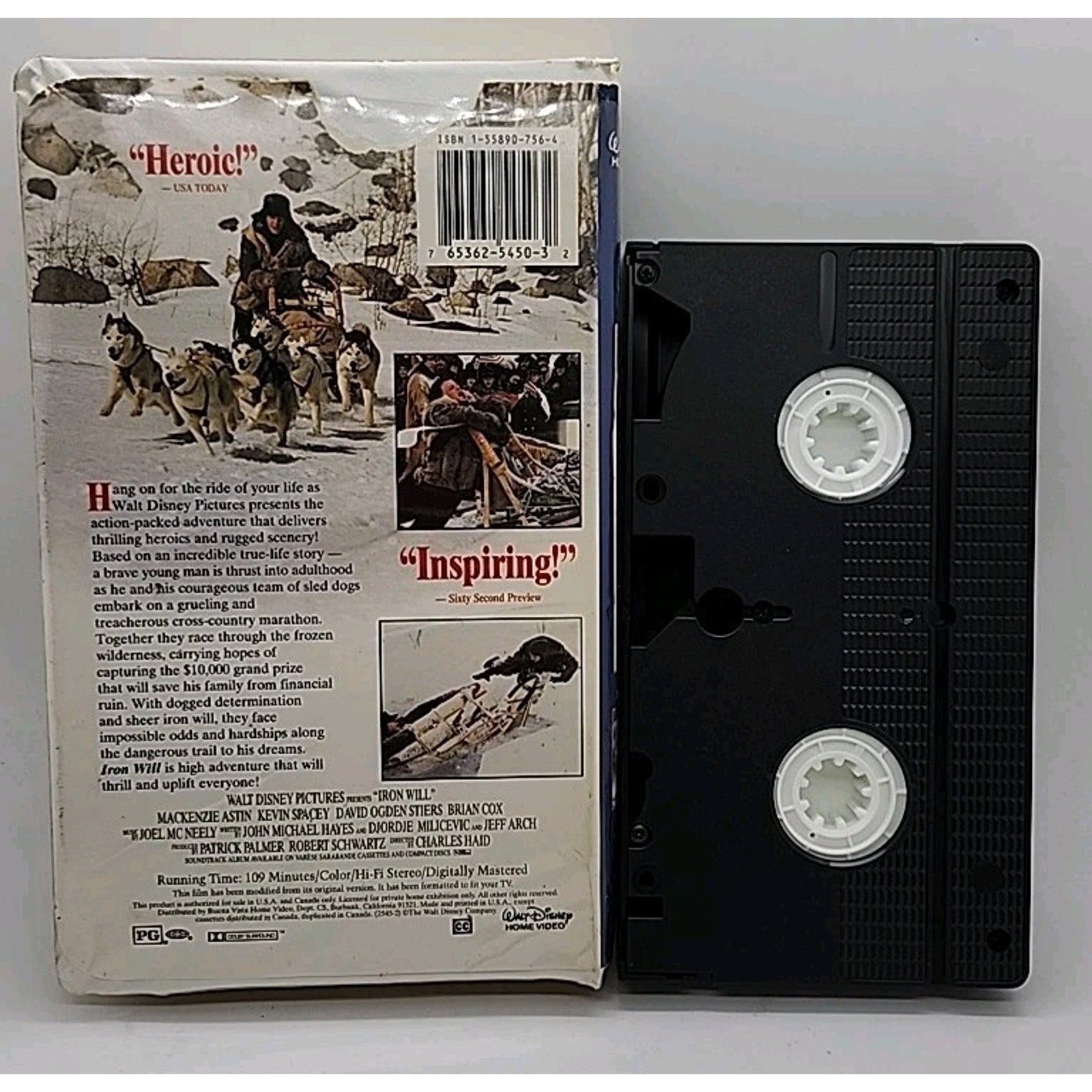 Iron Will (VHS, 1994)