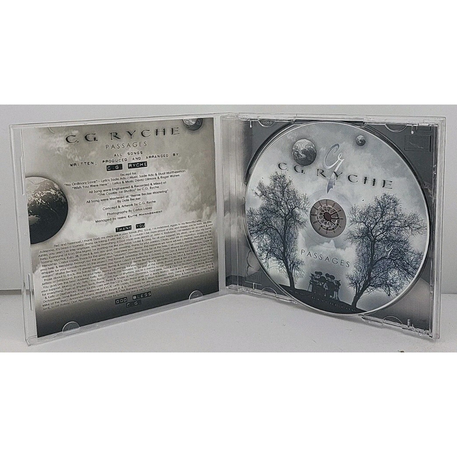 C.G.Ryche Passages Music CD Electronic Ambient