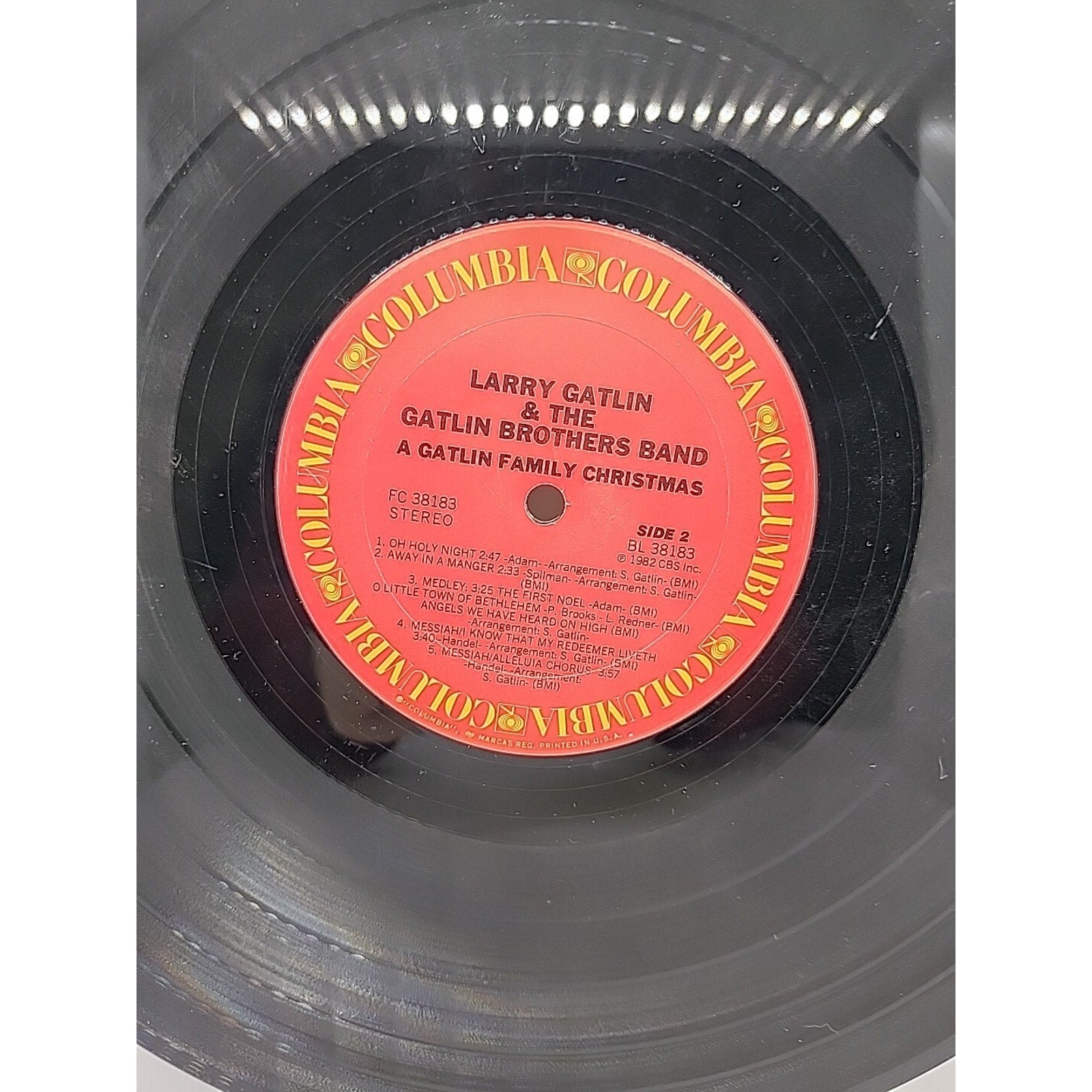 Larry Gatlin & The Gatlin Brothers Band A Gatlin Family Christmas (Record)