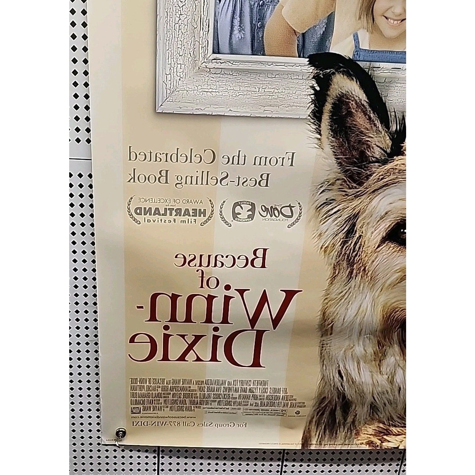Because of Winn-Dixie 2005 Double Sided Original Movie Poster 27"x40"