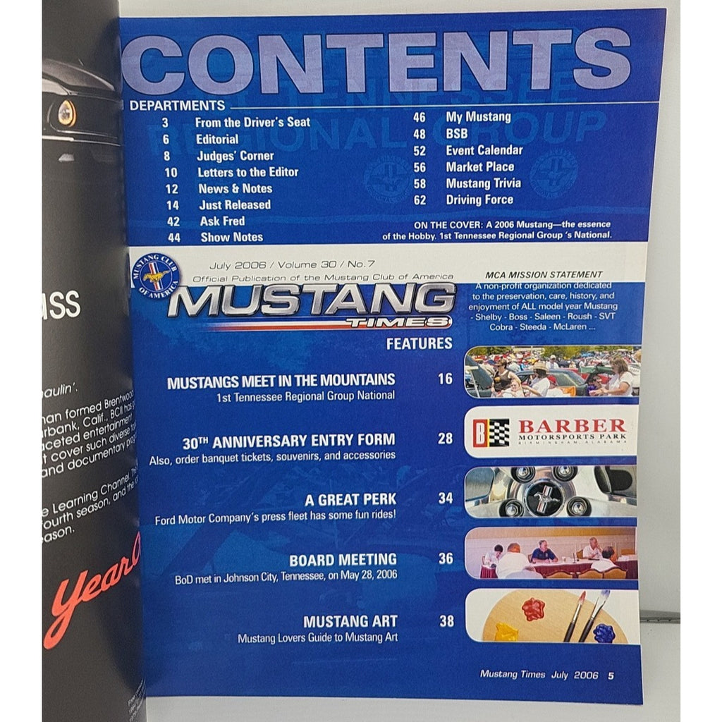 Mustang Times July 2006 Volume 30 #7