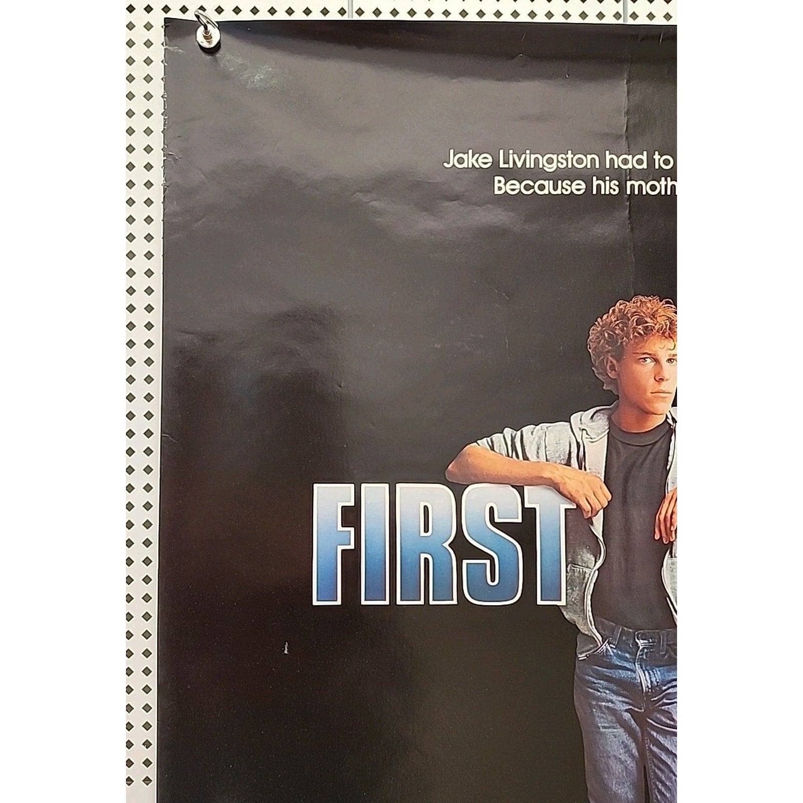 First Born Movie Poster 27x41 S/S Rolled Teri Garr Peter Weller Chris Collet