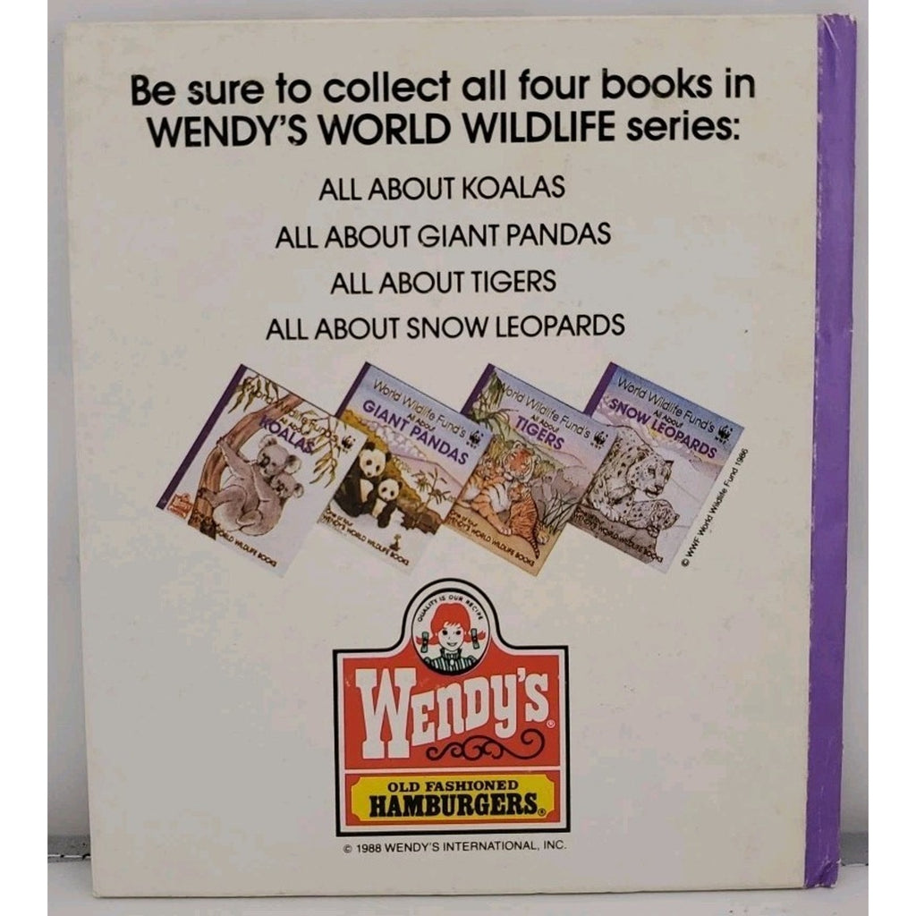 World Wildlife Fund's All About Koalas Book (Wendy's Promo)