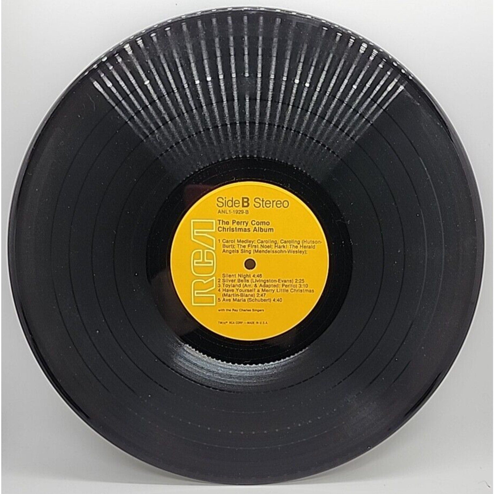 Perry Como The Christmas Album 1968 RCA ANL1-1929 (Record)