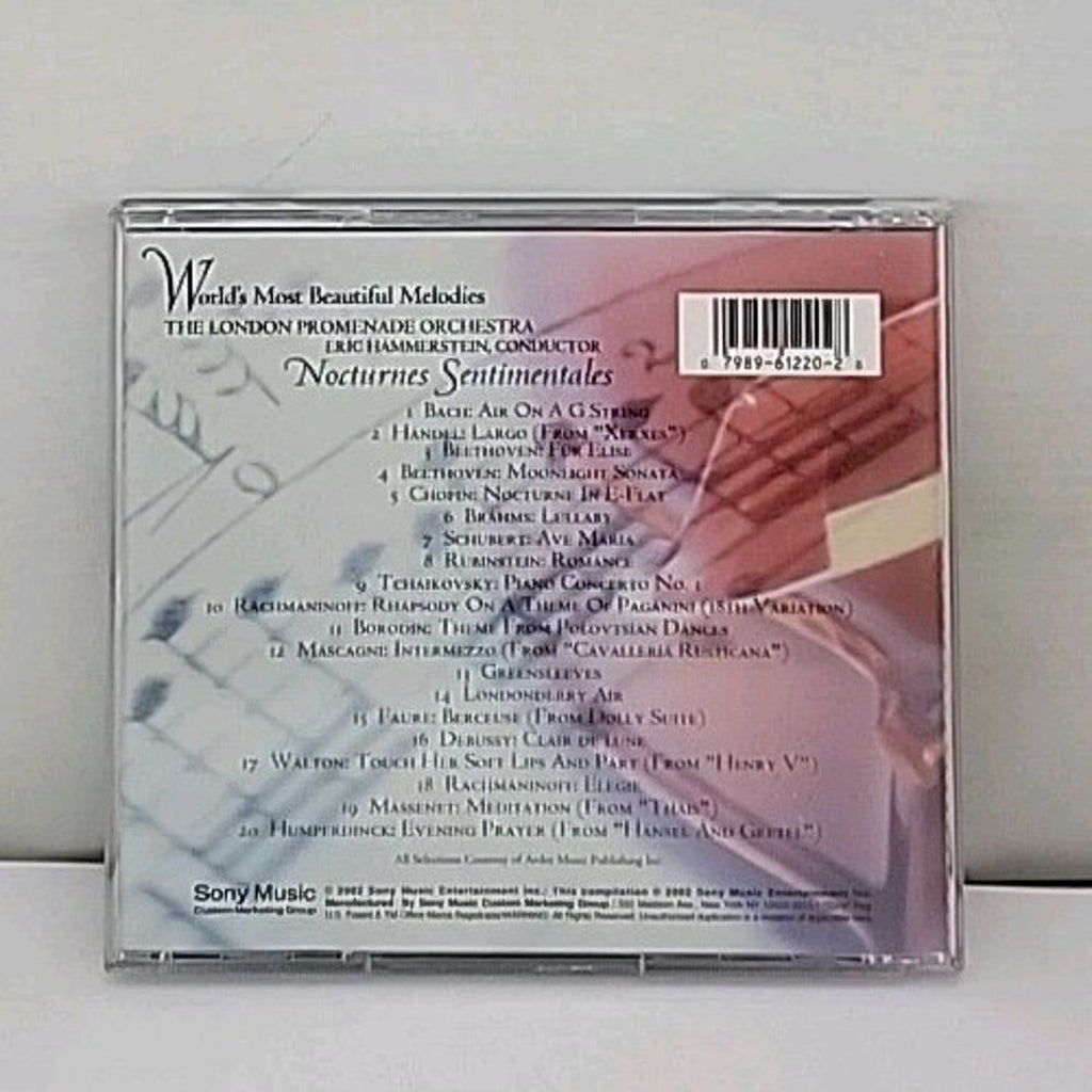 World's Most Beautiful Melodies - The London Promenade Orchestra (2002 CD) Sony
