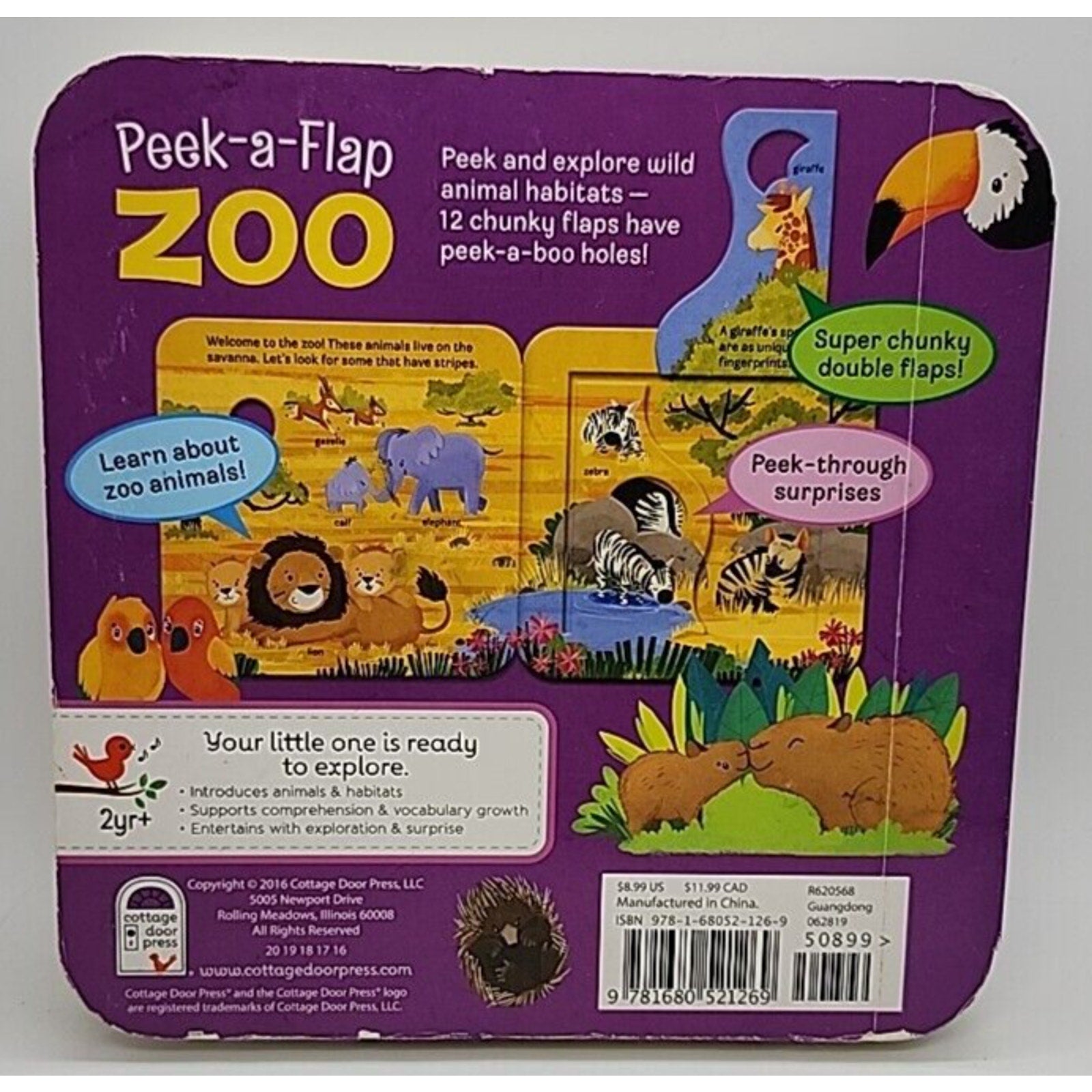 Zoo by Jaye Garnett (2016, Children's Board Books)