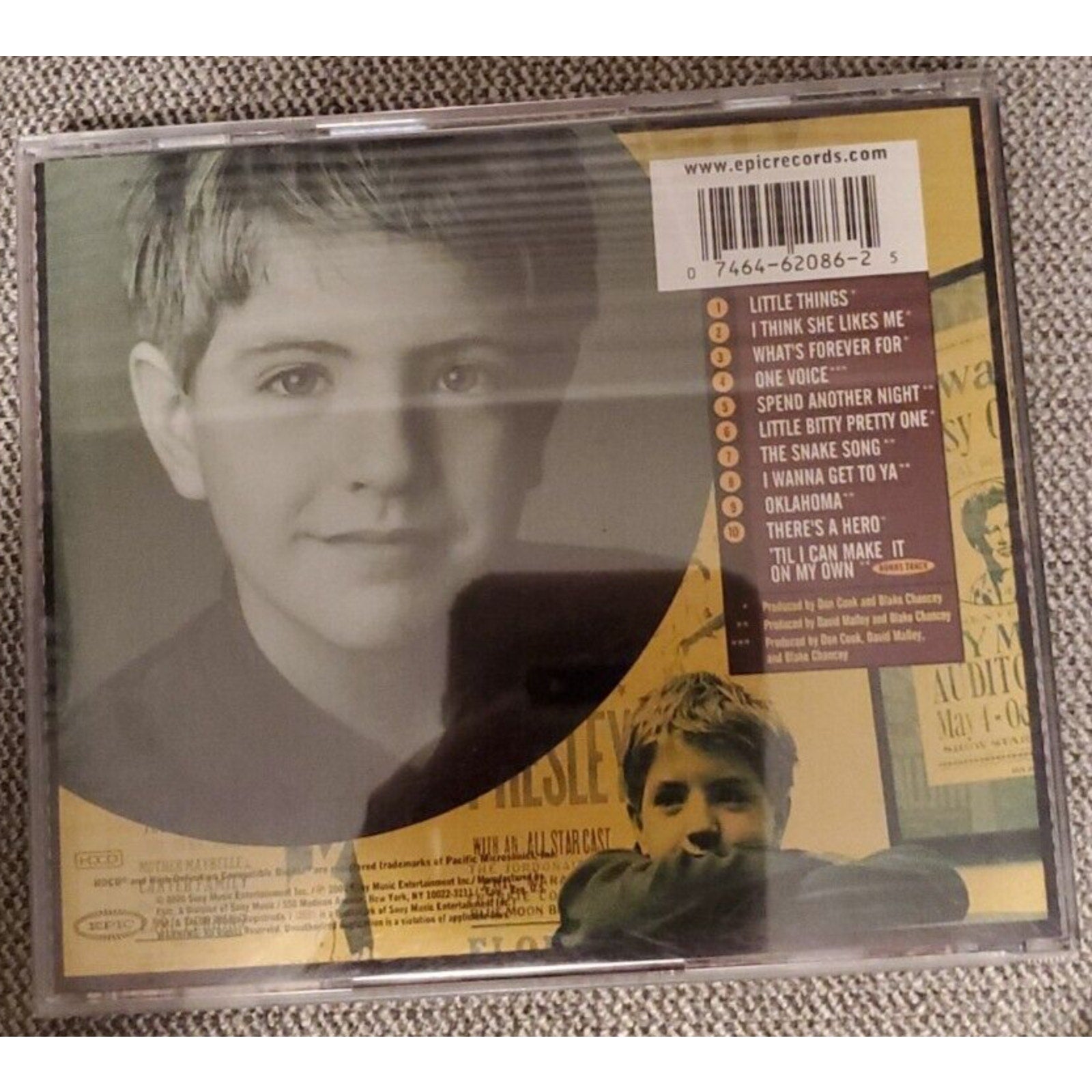 One Voice by Billy Gilman (Country Vocals) (CD, Jun-2000, Sony Music...