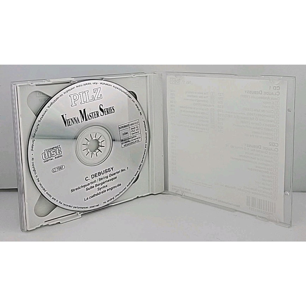 Claude Debussy - Piano Works, String Quartet No. 1, Suite Bergamasque - 2 CDs