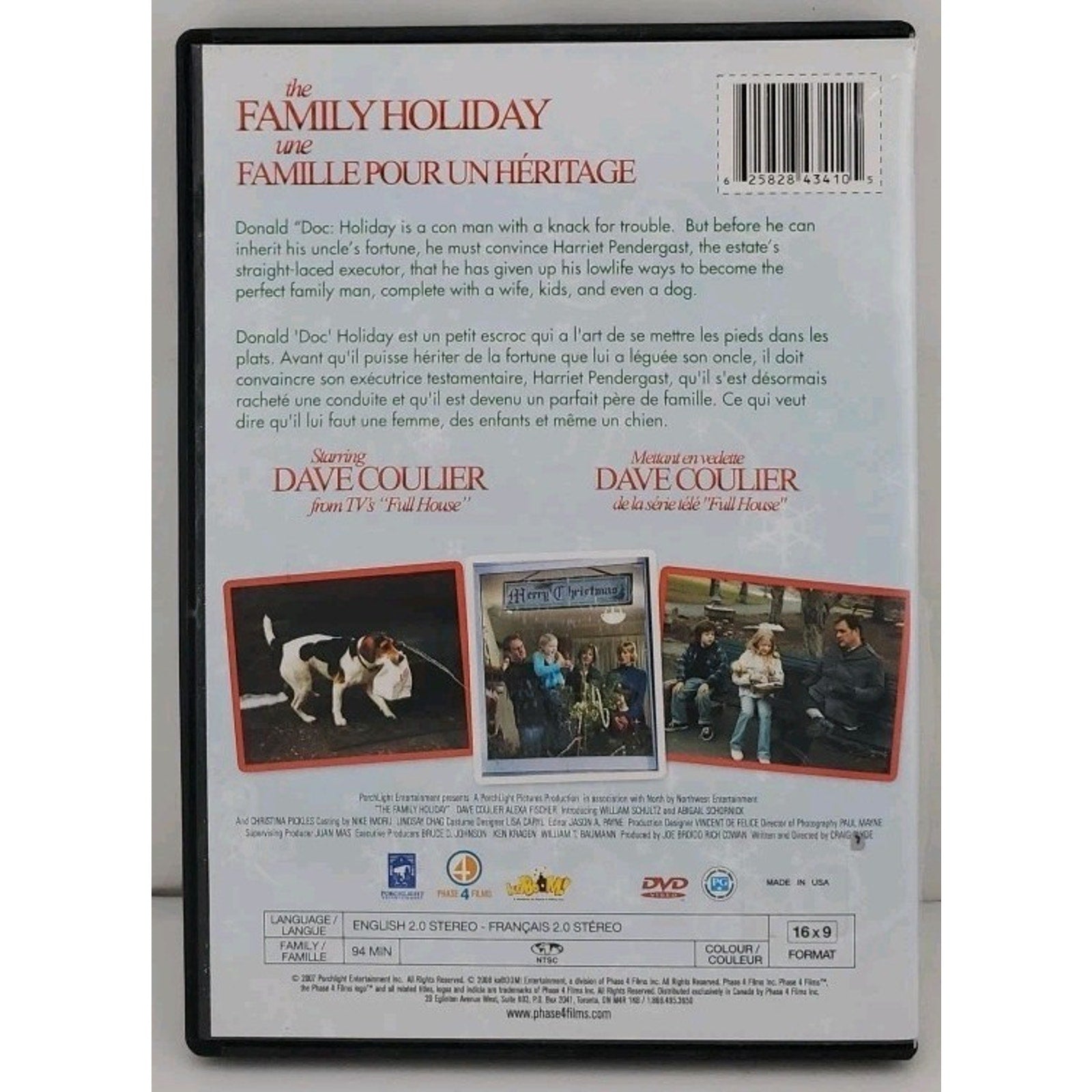The Family Holiday (DVD, 2007)