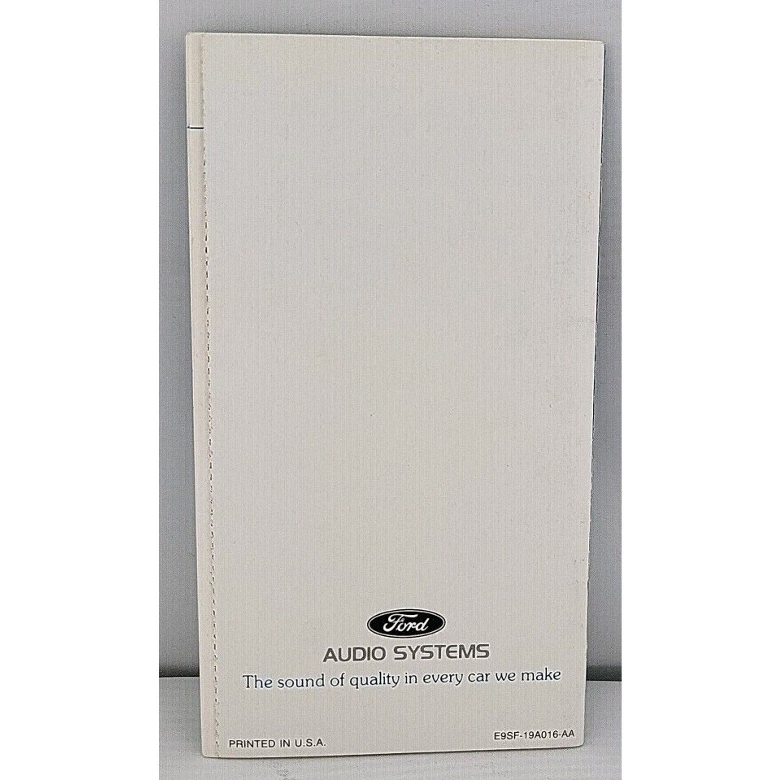 1989 Mercury Cougar Owners Operators Drivers Guide Manual Book Glovebox
