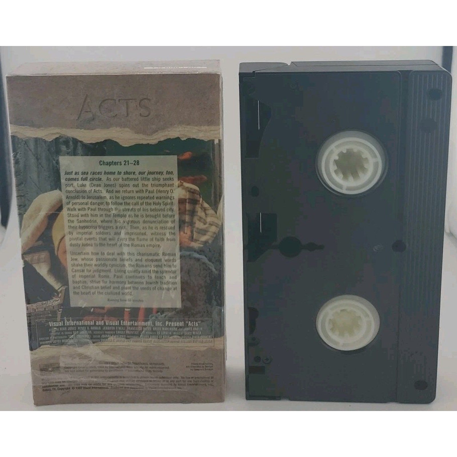 The Visual Bible Acts Volume 1-4 VHS Box Set