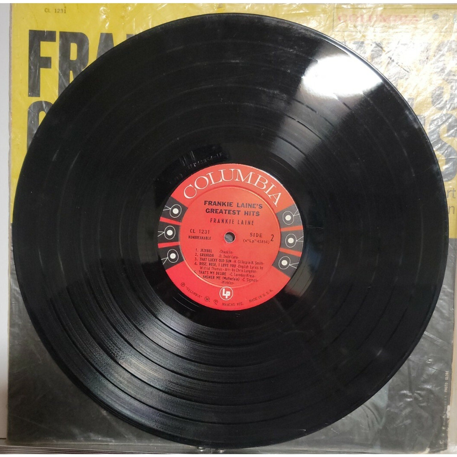 Frankie Laines Greatest Hits Vinyl