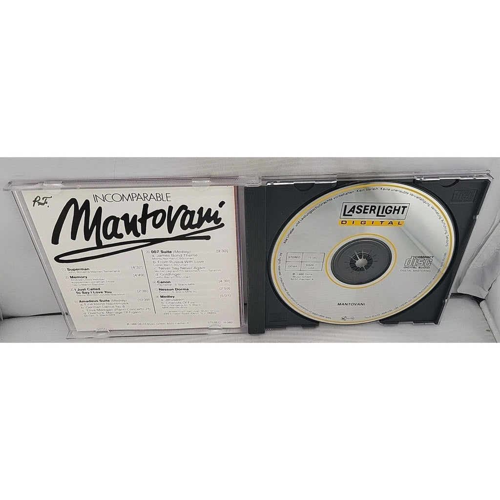 Incomparable Mantovani by Mantovani (CD, 1990)