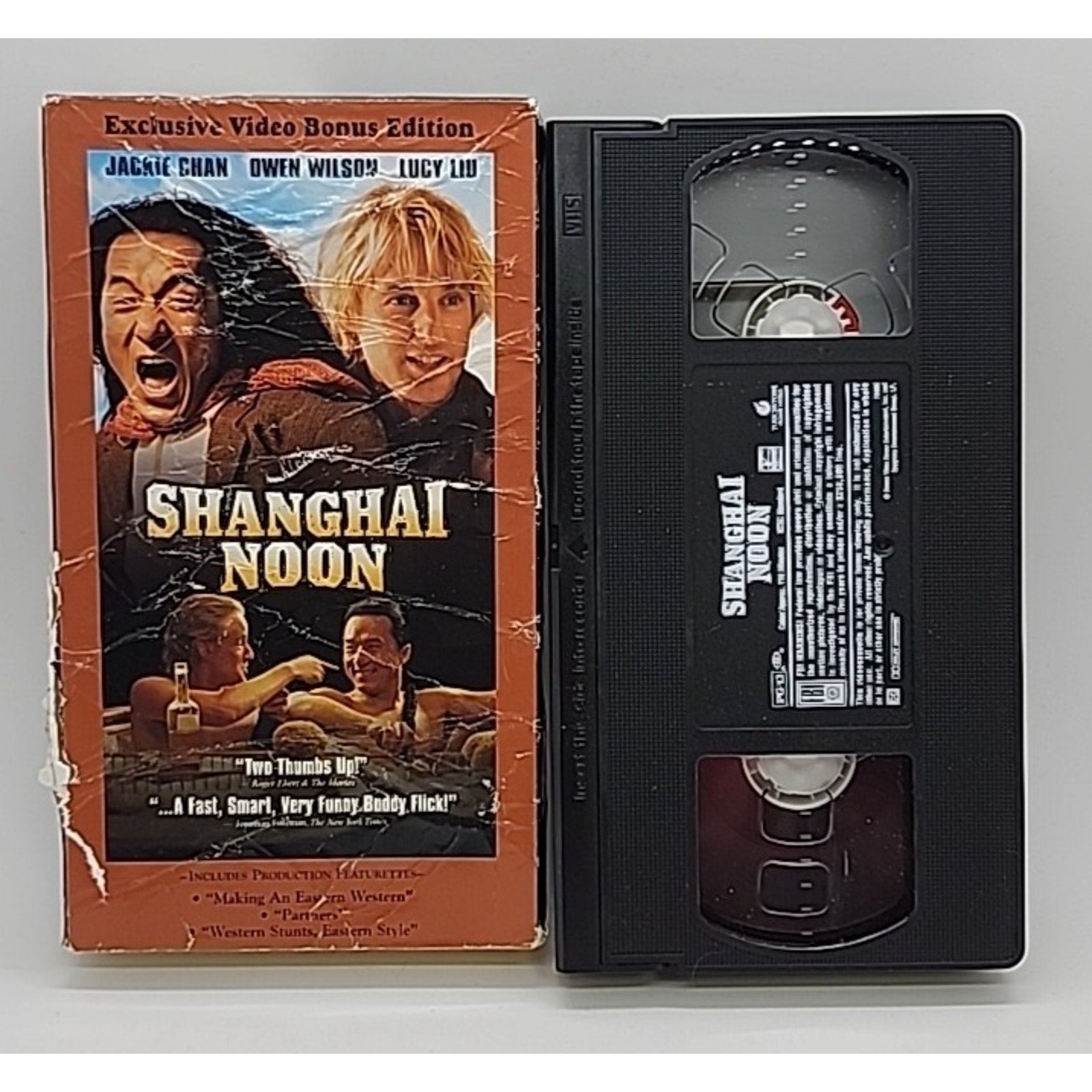 Shanghai Noon (VHS, 2001, Exclusive Video Bonus Edition)