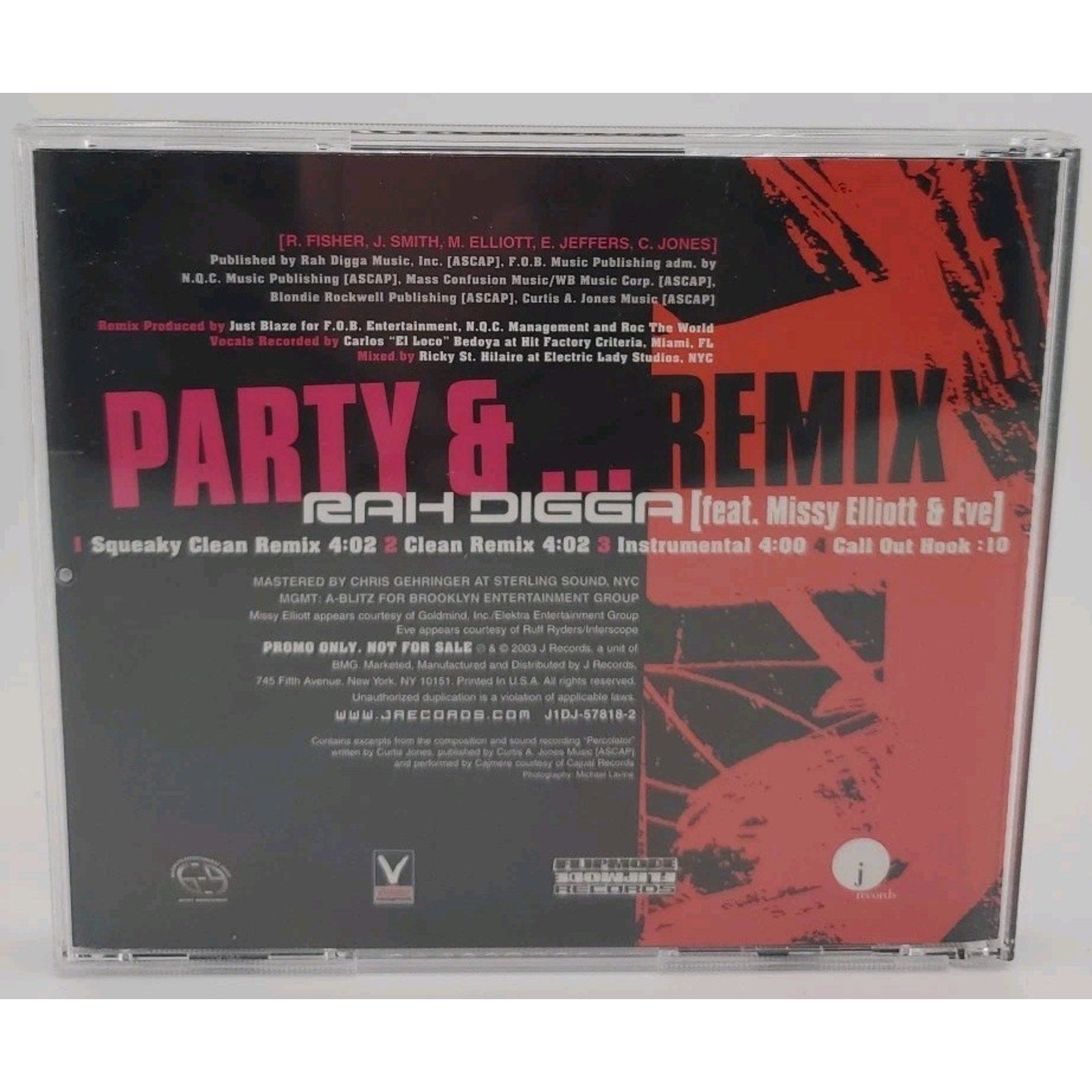 Rah Dagger Party & ... Remix [Feat. Missy Elliott & Eve] (CD)