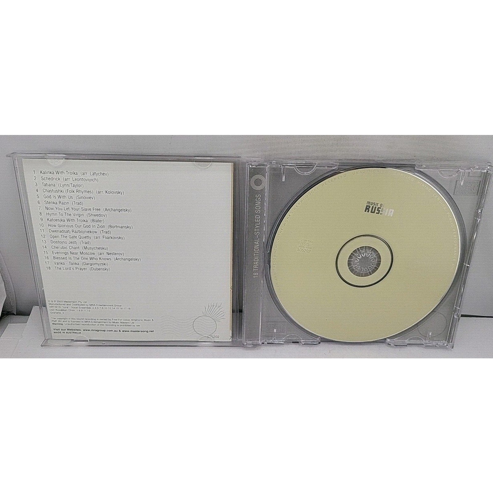 The Music of Russia [Castle Pulse] by Various Artists (CD, Aug-2003, Mastersong)