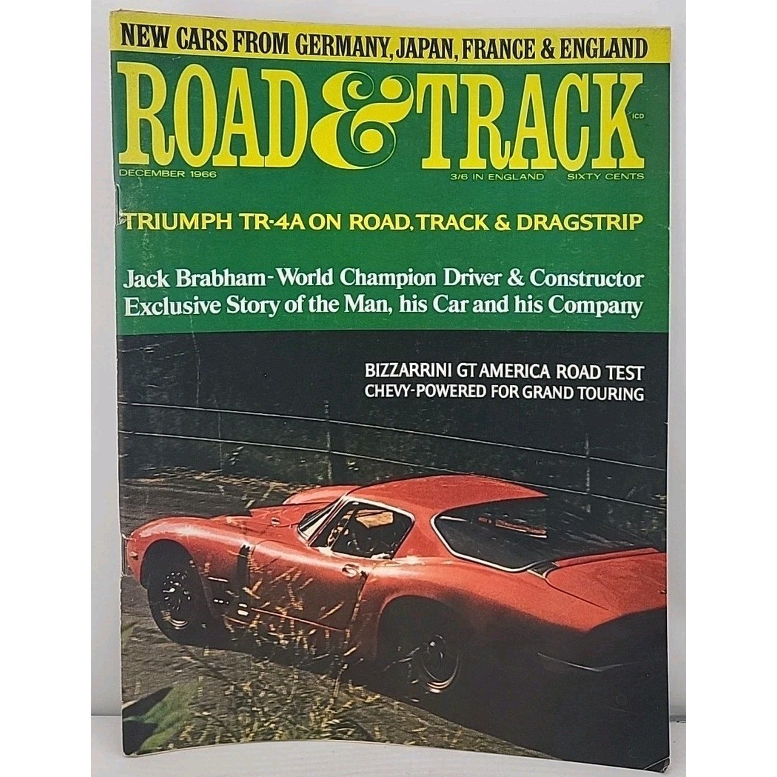 Road And Track Magazine - December 1966 - Volume 18 Number 4