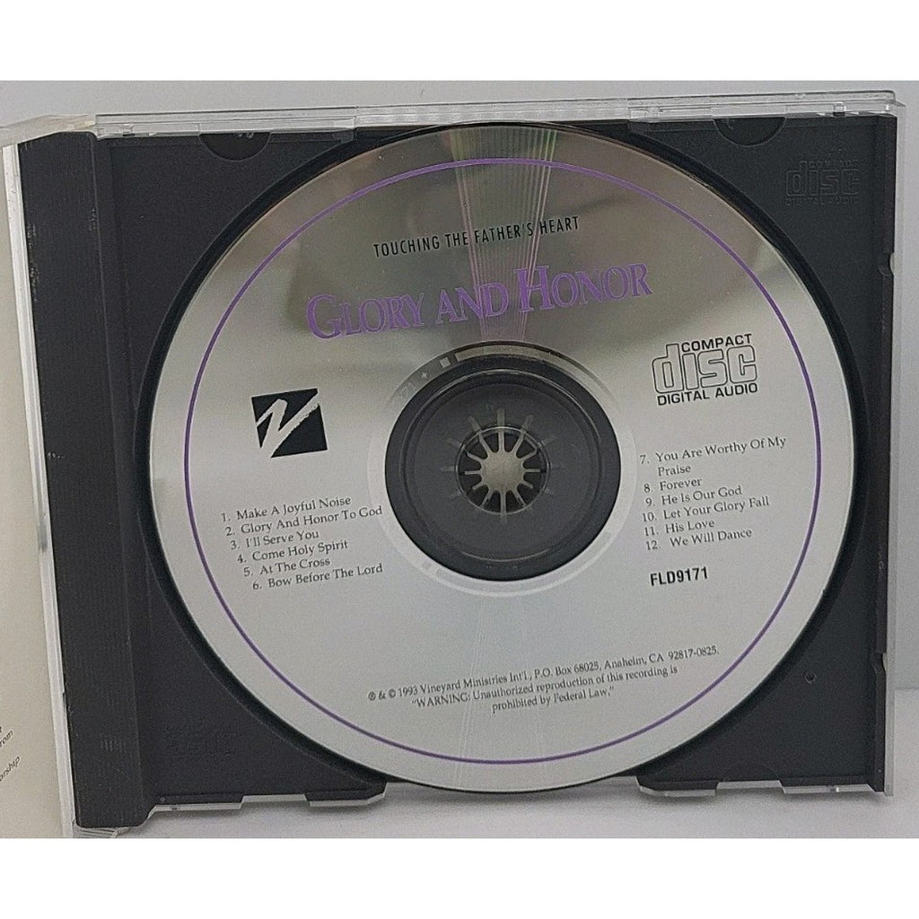 Touching the Father's Heart Glory & Honor (Christian Music Audio CD, 1993)
