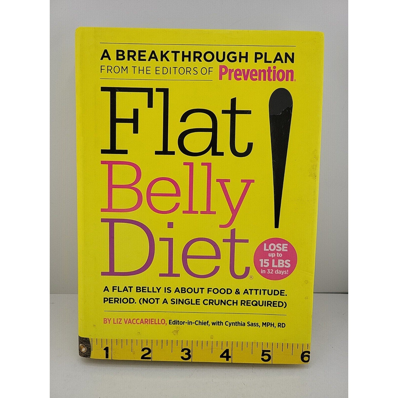 Flat Belly Diet by Liz Vaccariello and Cynthia Sass (2008, Hardcover)