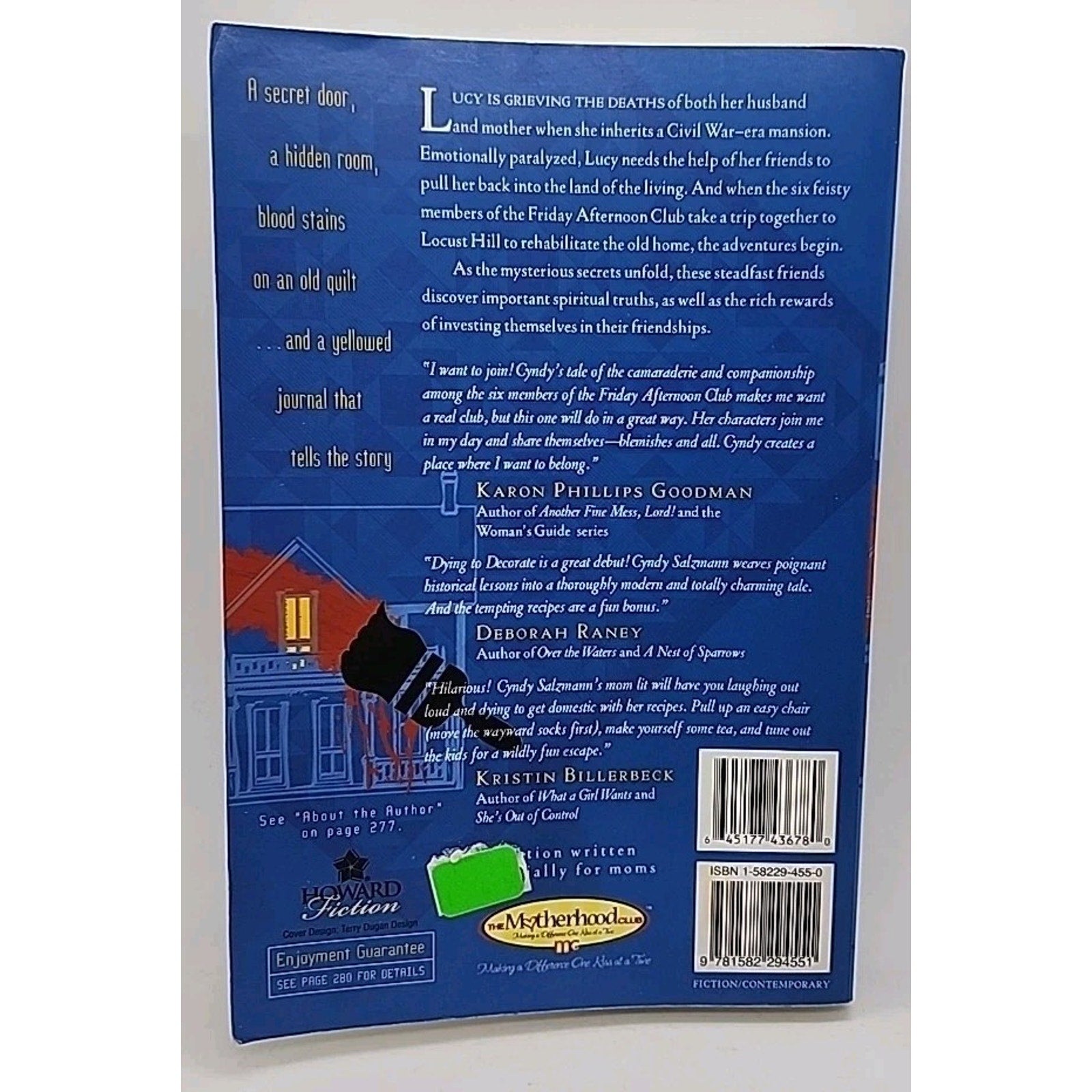 Dying to Decorate by Cyndy Salzmann (2005, Trade Paperback)